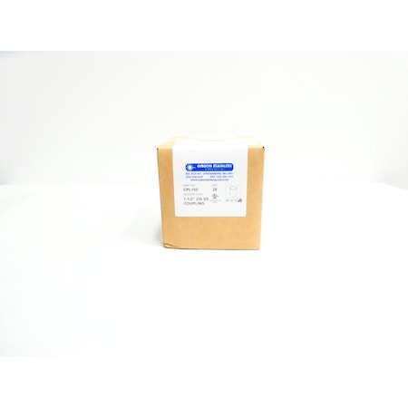 Gibson BOX 25 STAINLESS 1-1/2IN OTHER COUPLING CPL150